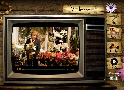 Violette - Cada episódio retrata um novo personagem